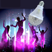 ราคา CF HOME ไฟดิสโก้เทค ไฟปาร์ตี้ ไฟคาราโอเกะ ไฟเวที ไฟดิสโก้เธคE27 หลอดไฟ LED RGB หมุนได้ Disco Light Mini Led Party Light (21173558049)
