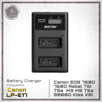 ราคา แบตเตอรี่กล้อง Canon LP E17 สำหรับกล้อง Canon EOS Rebel T6i 750D T6s 760D M3 M5 T6s 8000D Kiss X8i (19818355563)