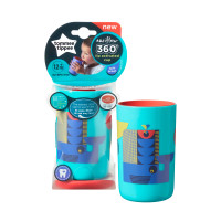 ราคา Tommee Tippee 1X 360 Trainer cup deco Teal ทอมมี่ ทิปปี้ แก้วหัดดื่ม 360องศา 6m 12m (13082340250)
