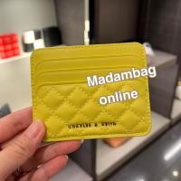 ราคา Charles Keith Quilted Cardholder กระเป๋าใส่บัตร (19463878247)