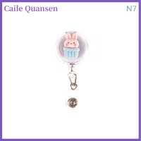 ราคา Caile ม้วนป้ายชื่อบัตรประชาชนแบบดึงได้ง่ายลายการ์ตูนสำหรับใส่บัตรสำนักงานแบบพับเก็บได้สำหรับนักศึกษาพยาบาล (20257763874)