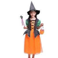 ราคา BASILBLA พร้อมหมวกแม่มด ชุดแม่มดฮาโลวีน เดรสตาข่ายระยิบระยับ เสื้อผ้าสำหรับเด็ก ชุดแม่มดเด็ก โกธิค ชุดคอสตูม ชุดฮัลโลวีนสำหรับเด็ก เด็กๆเด็กๆ (20383596256)