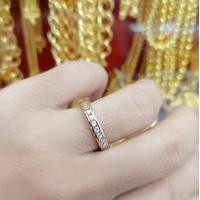 ราคา แหวนนาคพลอยขาว แหวนพลอยครึ่งซีก (15780043854)