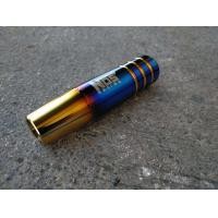 ราคา หัวเกียร์สีไทเททองงาน NOS ขนาด 13 cm งาน ไดร์ ทำสีไทเทเนียมไม่มีปุ่มกดพร้อมเกลียวหมุน 3ขนาด (17277532090)