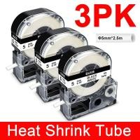 ราคา 3PKS เทปหดความร้อน EPSON ที่รองรับ Φ3 5mm 5Mm 11Mm SU11S SU5S SU5Y SU11Y SU3Y SU3W สำหรับ Epson เครื่องพิมพ์ฉลาก LW300 LW400 LW500 LW700 (17205849933)