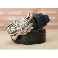 ราคา 2019 ประณีตมังกรจีนแกะสลักหนังแท้อิตาเลี่ยนหัตถกรรมแฟชั่นประณีตรองเท้าผู้ชายหนังแท้เข็มขัด (530646792)