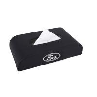 ราคา GTIOATO ที่ใส่ทิชชู่ในรถ หนัง PU กล่องใส่กระดาษทิชชู่ในรถยนต์ ที่ใส่กระดาษทิชชู่ในรถ กล่องทิชชู่ในรถ ที่ใส่ทิชชู่ในรถยนต์ สำหรับ Ford Ranger Everest Fiesta Focus Mustang Raptor Explorer Transit Ranger