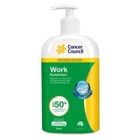 ราคา Cancer Council Ultra Sunscreen WORK SPF50 UVA UVB แคนเซอร์ เคาน์ซิล โลชั่นกันแดด เวริค Australia Imported 500ml (14475917186)