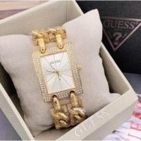 ราคา Guess รุ่นใหม่ดาวิ สายโซ่สุดหรูงานดี แถมฟรีกล่องหมอน ผ้าเช็ด เซ็ทเวลา (19004587235)