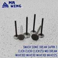 ราคา วาวล์ไอดี วาวล์ไอเสีย แท้ CLICK CLICKI CLICK125I MIO SMASH SONIC WAVE110I WAVE100 WAVE110 WAVE125 DREAM SAPRK Z1คู่ (13699388031)