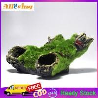 ราคา อุปกรณ์ตกแต่งตู้ปลา ปราสาทเรซิ่นตกแต่งตู้ปลา อุปกรณ์เลี้ยงปลา (16857481407)