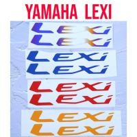 ราคา Lexi สติ๊กเกอร์ติดโลโก้ Yamaha Lexi สติ๊กเกอร์3M สะท้อนแสง สติ๊กเกอร์ติดทับโลโก้เดิม Lexi (14892488080)