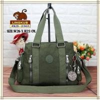 ราคา LING KUB กระเป๋าลิงคับ ของแท้ Ling kub ขนาด 10นิ้ว รุ่น KB 2365 (17114389016)