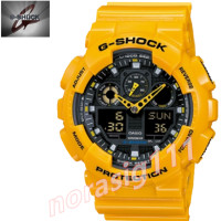 ราคา นาฬิกาข้อมือGa 100A 9Adr Casio GShock Rubber รุ่น Bumblebee Limited Edition Yellow (6031276383)