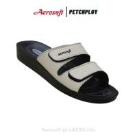 ราคา Aerosoft รุ่น 2103 รองเท้าแตะแบบสวม แอโร่ซอฟ เบอร์ 35 41 รุ่น LA 2103 (580060825)
