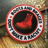 ราคา รองเท้าบูท Skate ตัวรีดติดเสื้อ อาร์มรีด อาร์มปัก ตกแต่งเสื้อผ้า หมวก กระเป๋า แจ๊คเก็ตยีนส์ Hipster Embroidered Iron on Patch (20016689721)