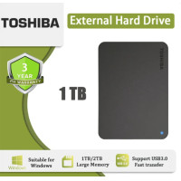 ราคา TOSHIBA hdd external 1TB 2TB external hard disk ของแท้ USB3 0 2 5 ฮาร์ดดิสก์แบบพกพา เอทานอล ฮาร์ดิส ฮาร์ดไดรฟ์คุณภาพสูง รับประกัน 3 (20809313757)