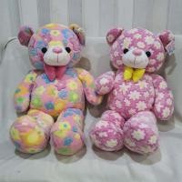 ราคา สุดน่ารัก หมอนข้างมายเมโลดี้ กับ ตุ๊กตาหมี ลายดอกไม้ ขนาด 28 นิ้ว 70cm (7467006774)