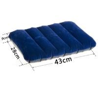 ราคา หมอนเป่าลม สีน้ำเงิน ขนาดกะทัดรัด พับเก็บง่าย พกพาสะดวกไปได้ทุกที่ (18497724731)