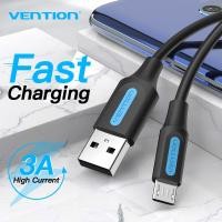 ราคา COD Vention สาย Micro USB สาย USB ชาร์จเร็ว USB เป็น Micro USB สำหรับ Xiaomi Redmi Note 5 Pro Android โทรศัพท์มือถือสายเคเบิลข้อมูลสำหรับ Samsung S7 สายชาร์จไมโครสายชาร์จ USB สาย USB (6048634966)