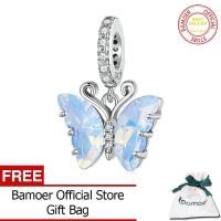 ราคา BAMOER 925เงินสเตอร์ลิง Aurora ผีเสื้อจี้เหมาะสำหรับผู้หญิง DIY ทำสร้อยข้อมือและกำไลข้อมือเงาเสน่ห์วิจิตร Jewerly SCC2305 (14952971090)