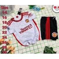 ราคา ชุดกีฬาเด็ก ชุดบอลเด็ก พิมพ์ลายทั้งตัว หน้าหลัง อายุ 2 12 ปี เสื้อพร้อมกางเกง (19602077759)