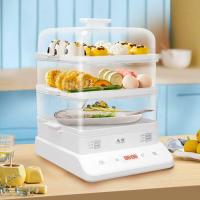 ราคา หม้อนึ่งไฟฟ้า หม้อนึ่งไฟฟ้าอเนกประสงค์ มี 3 ชั้น หม้อนึ่งอาหาร หม้อนึ่งผัก เครื่องนึ่งไฟฟ้าอเนกประสงค์ในครัวเรือน ตัดไฟ อัตโนมัต steamer (19384279154)