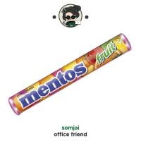 ราคา Mentos ลูกอมเมนทอส มีให้เลือก 3 รส รสมินต์ รสผลไม้รวม เรนโบว์ แบบแท่ง 37 กรัม (16239496819)