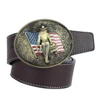 ราคา LazaraLife Western American FLAG Rider สายหนังเข็มขัดหัวเข็มขัดคาวบอยผู้ขับขี่รถจักรยานยนต์ (10455366385)