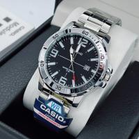 ราคา นาฬิกาผู้ชาย นาฬิกาข้อมือ ผู้ชาย คาสิโอ รุ่น MTP 1215A สายนาฬิิกา สแตนเลส ขนาดหน้าปัด 42 มม มี 6 สี ฟังชั่น วันที่ แถมถ่านฟรี (20955910126)
