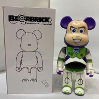 ราคา Bearbrick 400 28CM หมีความรุนแรง 积木熊 Flocking ไวนิล ตุ๊กตา ของตกแต่ง ของขวัญ (18049692895)
