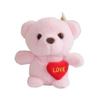 ราคา IPIE2 สัตว์น่ารักๆ ของขวัญวันแต่งงาน เครื่องประดับเล็กๆน้อยๆ DIY พวงกุญแจผ้าพลัฌ ของขวัญวันเกิดของขวัญ อุปกรณ์เสริมกุญแจ จี้ตุ๊กตาหมี พวงกุญแจรูปหมีหรูหรา จี้กระเป๋าเป้สะพายหลัง พวงกุญแจตุ๊กตาหมีขนาดเ