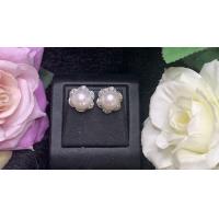 ราคา EW032 ต่างหูมุกแท้เปโรลา ศูนย์หัตถกรรมไข่มุกกระบี่ มุกขนาด 12 5 มิล สีขาว ล้อมเพชร เกรด P (17433362156)