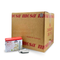 ราคา ยกลัง หลอดแก๊ส MOSA 36 กล่อง ไม่สั่งรวมกับสินค้าอื่น แก๊สวิปครีม แก๊สวิปปิ้งครีม แก๊สวิป MOSA Cream Chargers แท้ (21089082853)
