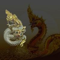 ราคา แหวน แหวนพญานาค ส่วนเรือนชุบทอง 2K พร้อมฝังพลอยสวยงาม ตัวแหวนดีไซน์สวยงาม แหวนสามารถปรับขนาดได้ แถมฟรี ผ้ายันต์พญานาค 1 ผืน (21069529118)