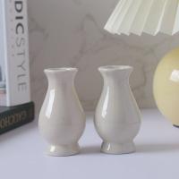 ราคา แพ็คคู่ 2 ชิ้น แจกันเซรามิคงานไทย แจกันสูงสามนิ้ว แจกันเล็ก แจกันทรงอ้วน แจกันหิ้งพระ แจกันเซรามิค แจกันดอกไม้ (17352844708)