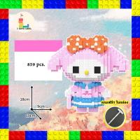 ราคา เลโก้นาโน บล็อคตัวต่อ เลโก้การ์ตูน คิตตี้ Sanrio มายเมโลดี้ ชินนาม่อน คุโรมิ แบบเฟือง ของเล่น ของตกแต่ง ของขวัญ สินค้าพร้อมจัดส่ง (20623667257)