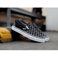 ราคา รุ่นฮิต รองเท้าVans Slip On Checkerboard White Black น้ำหนักเบา ทรงสวย รองเท้าผ้าใบ รองเท้าแฟชั่น รองเท้าใส่เที่ยว รองเท้าแบบสวม ลายตาราง (21219278041)