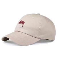 ราคา Hot Sale STUSSY STUSSY STUSSY Black Cap Letter Embroidery American Trendy Baseball Cap (19525228149)