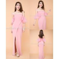 ราคา ลดล้างสต๊อก ชุดราตรี เดรส ชุดออกงาน ชุดบายเนียร์ ชุดเดรสยาว โชว์ไหล่ (18568453938)