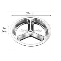 ราคา ถาดหลุมสแตนเลส 3 ช่อง (14996653081)