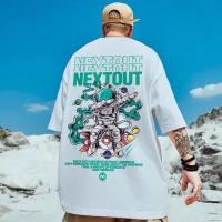 ราคา เสื้อยืดผู้ชาย แนวสตรีท ลายสกรีนสวยงาม เสื้อยืด Oversize แฟชั่นเกาหลี เนื้อผ้าดี ผ้านิ่มมาก สวมใส่สบาย สินค้าพร้อมส่ง (19222403236)