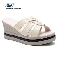 ราคา Skechers สเก็ตเชอร์ส รองเท้าแตะผู้หญิง Women Online Exclusive Cali Rumble On Elegant Day Sandals 119179 BLK Luxe Foam (18515082646)