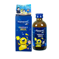 ราคา Mamarine kids Omega 3 Plus L Lysine มามารีน โอเมก้า 3 พลัส แอล ไลซีน 120 ml สีน้ำเงิน (16281561623)