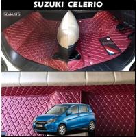 ราคา พรมปูพื้นรถยนต์ 6D SUZUKI CELERIO พรม6D QX สวยงาม เข้ารูป เต็มคัน 3ชิ้น (6944610101)