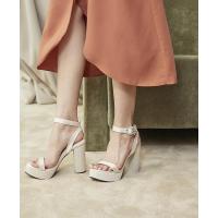 ราคา Minx Tina รองเท้าส้นสูงรัดข้อ สูง 4 นิ้วเสริ่มหน้า 1 นิ้ว (1117558967)