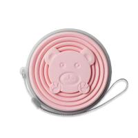 ราคา พร้อมส่ง แก้วซิลิโคน แก้วหมี แก้วน้ำพับได้แบบพกพามีที่หิ้วมีฝาปิด แก้วน้ำพับได้ ซิลิโคน แก้วน้ำพกพา แก้วพับซิลิโคน (17124803720)