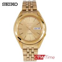 ราคา ผ่อนชำระ สูงสุด 10 เดือน Seiko 5 Automatic นาฬิกาผู้ชาย สายสแตนเลส รุ่น SNKL28K1 SNKL28K สีทอง (13081592532)