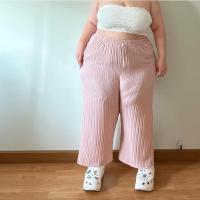 ราคา Pleat pants กางเกงขายาวเอวสูงสม็อคไซต์ใหญ่ ขายาวเอว60นิ้ว กางเกงขายาวไซต์ใหญ่ กางเกงขายาวพลัสไซต์ กางเกงขายาวผ้าพลีท (20537107635)