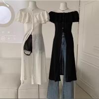 ราคา Milyfashion เสื้อเชิ้ตเปิดไหล่ข้างเดียว เอวกลาง เซ็กซี่ ฤดูร้อน สําหรับผู้หญิง (21055522837)